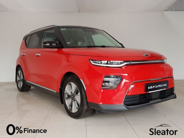 Kia Soul Hatchback, Electric, 2019, Red