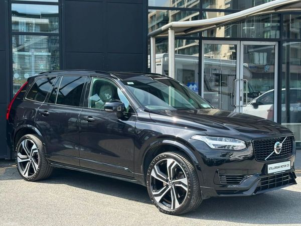 Volvo XC90 Estate, Petrol Plug-in Hybrid, 2022, Black
