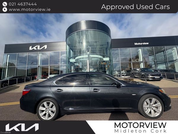 Lexus LS Saloon, Petrol Hybrid, 2008, Grey