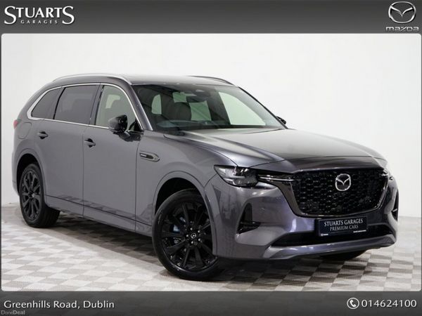 Mazda CX-80 SUV, Petrol Plug-in Hybrid, 2026, Grey