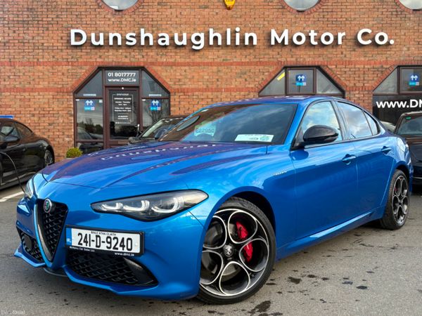 Alfa Romeo Giulia Saloon, Petrol Hybrid, 2024, Blue