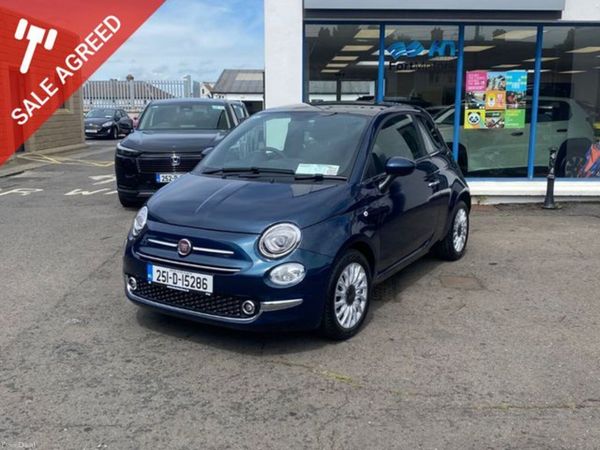 Fiat 500 Hatchback, Petrol, 2025, Blue