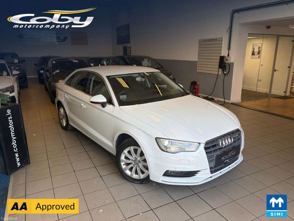 Audi A3 Saloon, Petrol, 2015, White