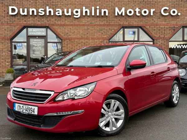 Peugeot 308 Hatchback, Diesel, 2017, Red
