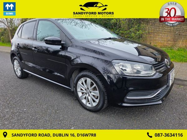 Volkswagen Polo Hatchback, Petrol, 2016, Black