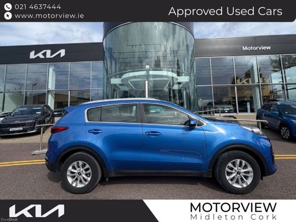 Kia Sportage SUV, Diesel, 2020, Blue