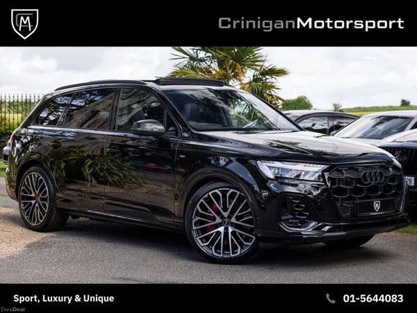 Audi Q7 SUV, Petrol Plug-in Hybrid, 2026, Black