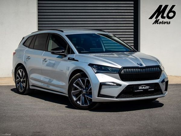 Skoda Enyaq Estate, Electric, 2025, Silver