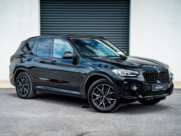 BMW X3 SUV, Petrol Hybrid, 2022, Black