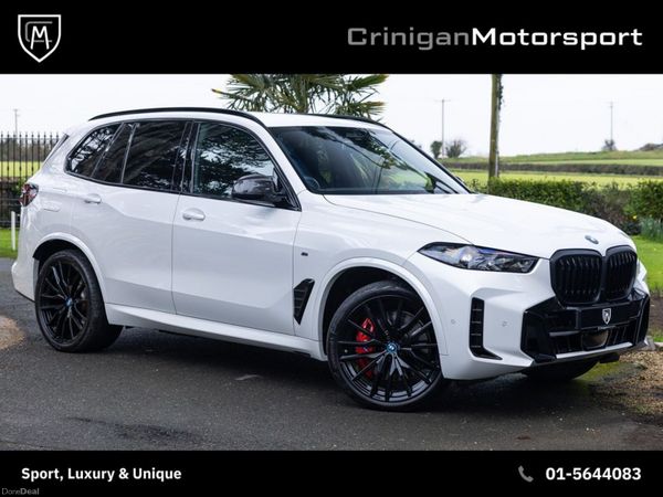 BMW X5 SUV, Petrol Plug-in Hybrid, 2025, White