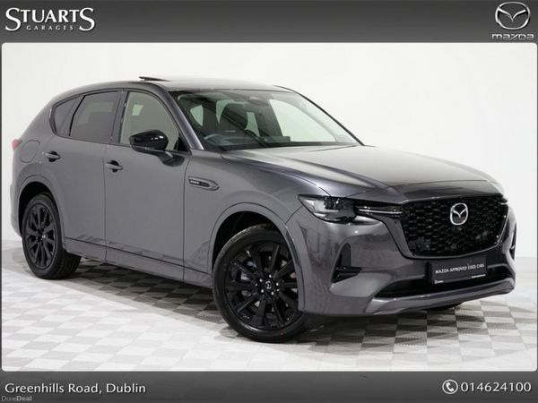 Mazda CX-60 SUV, Petrol Plug-in Hybrid, 2024, Grey