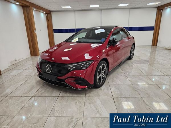 Mercedes-Benz EQE Saloon, Electric, 2025, Red