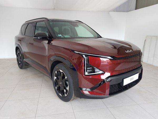 Kia EV5 SUV, Electric, 2026, Red