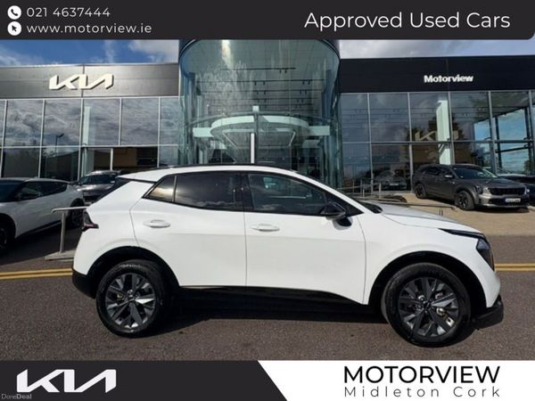 Kia Sportage SUV, Petrol Hybrid, 2025, White