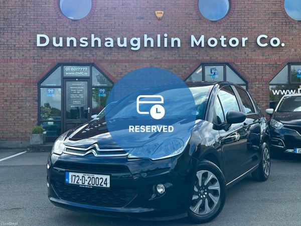 Citroen C3 Hatchback, Petrol, 2017, Blue
