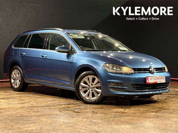 Volkswagen Golf Estate, Petrol, 2015, Blue