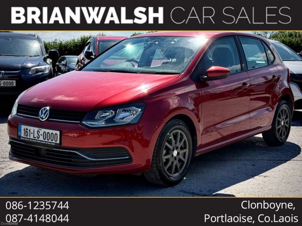 Volkswagen Polo Hatchback, Petrol, 2016, Red