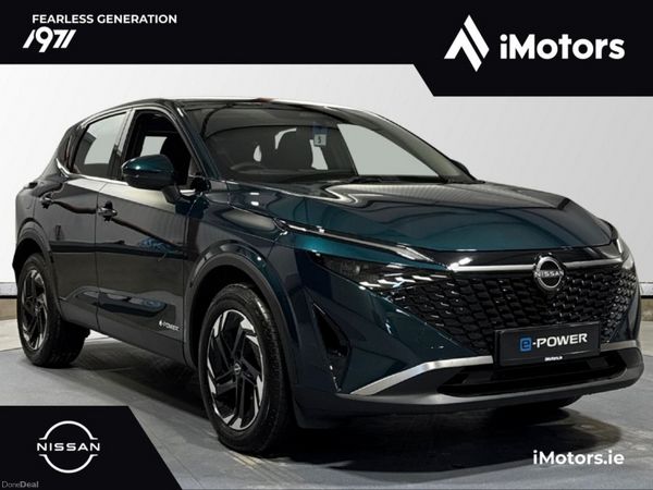 Nissan Qashqai SUV, Petrol, 2026, Green