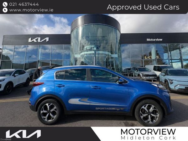 Kia Sportage SUV, Diesel, 2019, Blue