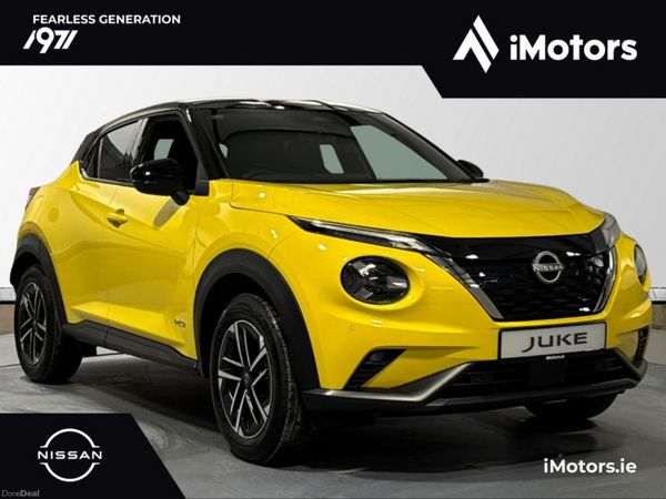 Nissan Juke SUV, Petrol Hybrid, 2026, Yellow