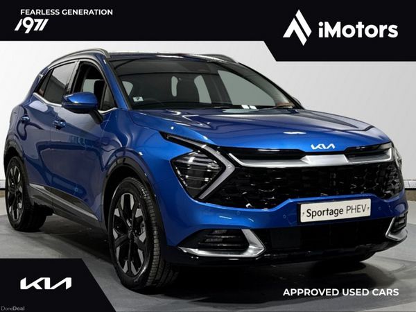 Kia Sportage SUV, Petrol Plug-in Hybrid, 2026, Blue