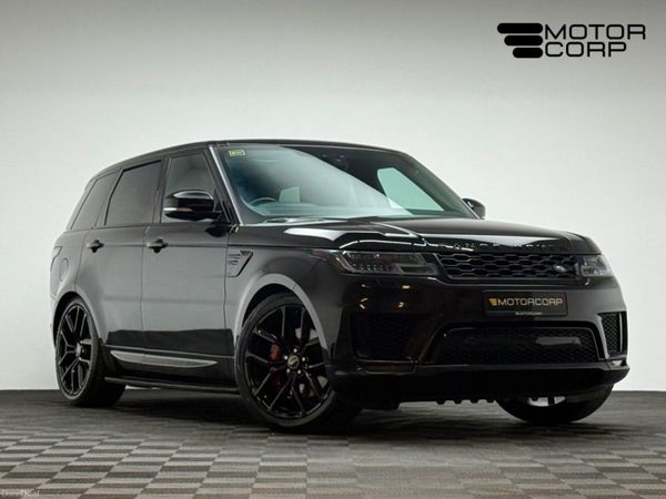Land Rover Range Rover Sport SUV, Petrol Plug-in Hybrid, 2021, Black