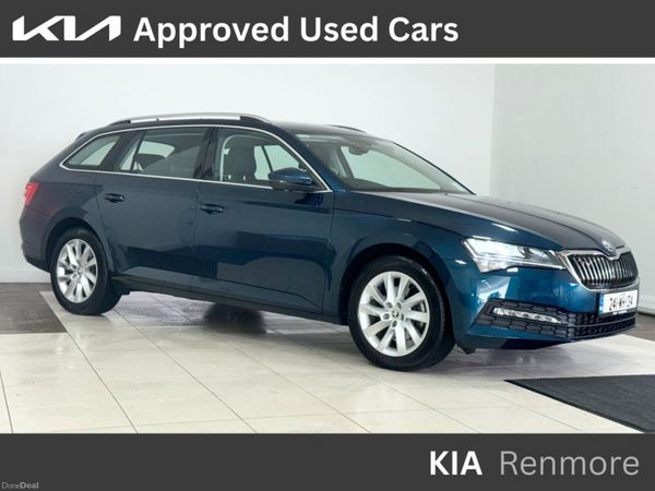 Skoda Superb Estate, Diesel, 2024, Blue