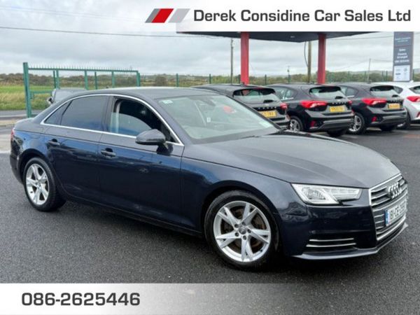 Audi A4 Saloon, Diesel, 2018, Blue