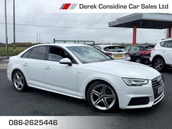 Audi A4 Saloon, Diesel, 2018, White