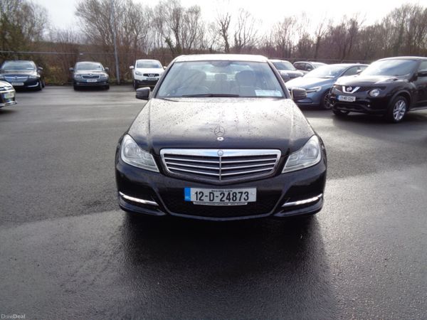 Mercedes-Benz C-Class Saloon, Diesel, 2012, Black