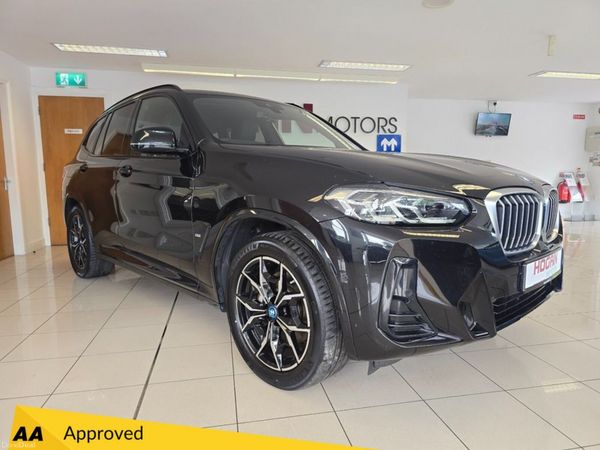 BMW X3 SUV, Petrol Plug-in Hybrid, 2024, Black