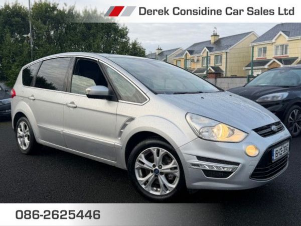 Ford S-Max MPV, Diesel, 2015, Silver
