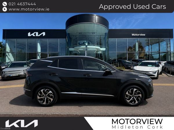 Kia Sportage SUV, Diesel Hybrid, 2023, Black