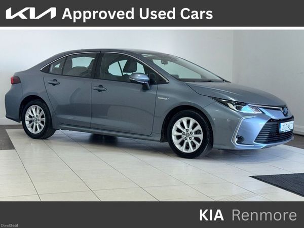 Toyota Corolla Saloon, Petrol Hybrid, 2021, Grey