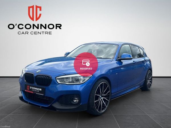 BMW 1-Series Saloon, Diesel, 2017, Blue