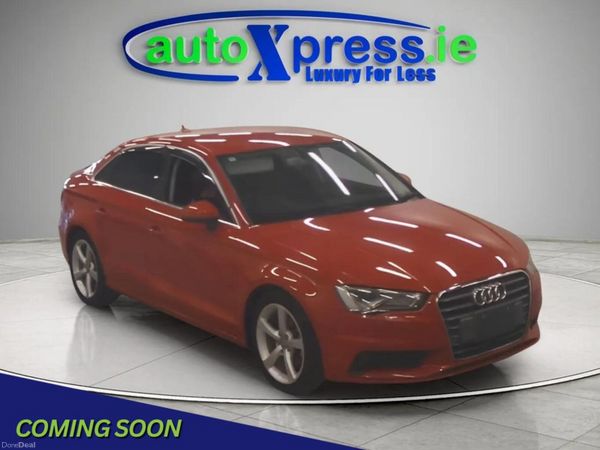 Audi A3 Saloon, Petrol, 2016, Red