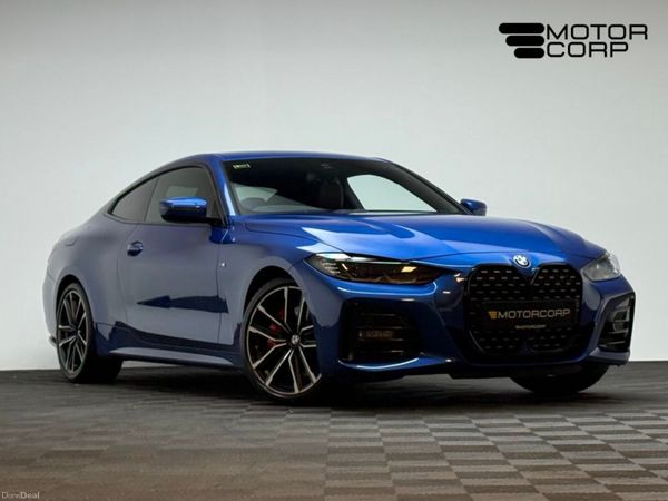 BMW 4-Series Coupe, Diesel, 2021, Blue
