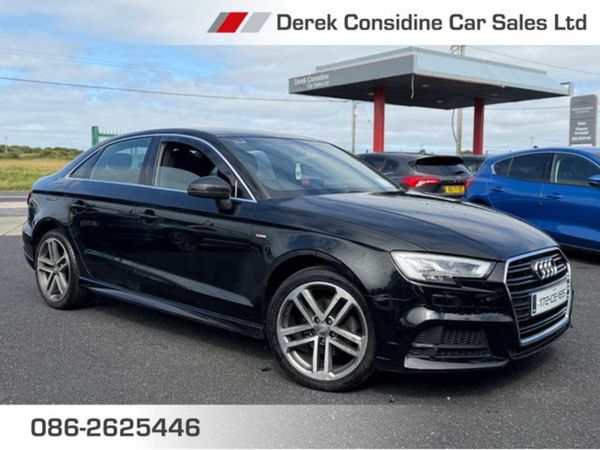Audi A3 Saloon, Diesel, 2017, Black