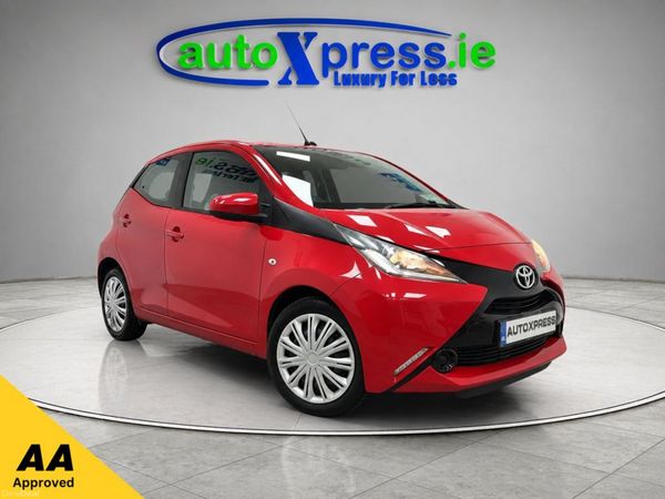 Toyota Aygo Hatchback, Petrol, 2018, Red