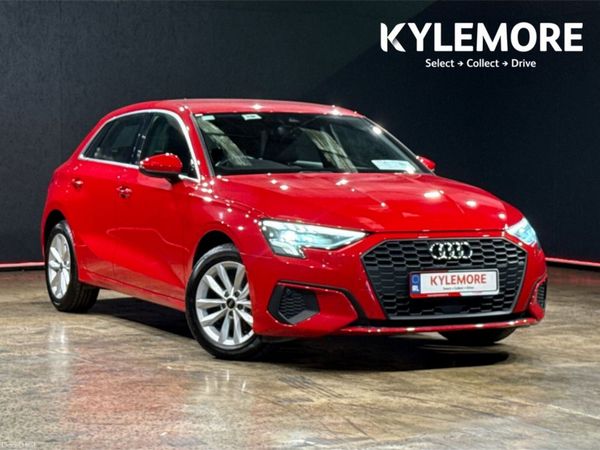 Audi A3 Hatchback, Petrol, 2021, Red