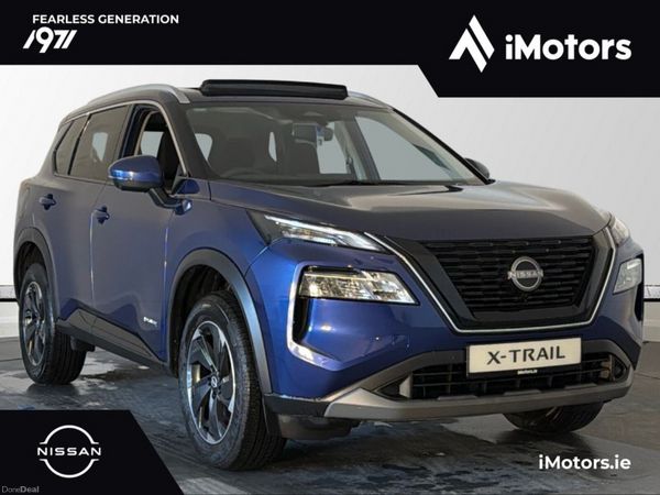 Nissan X-Trail SUV, Petrol Hybrid, 2026, Blue