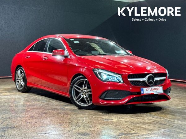 Mercedes-Benz CLA Saloon, Petrol, 2017, Red