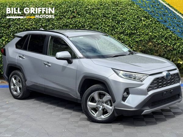 Toyota RAV4 SUV, Petrol Hybrid, 2021, Silver