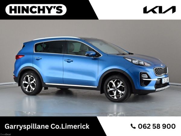 Kia Sportage MPV, Diesel Hybrid, 2020, Blue
