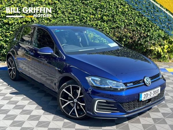 Volkswagen Golf Hatchback, Petrol Plug-in Hybrid, 2020, Blue