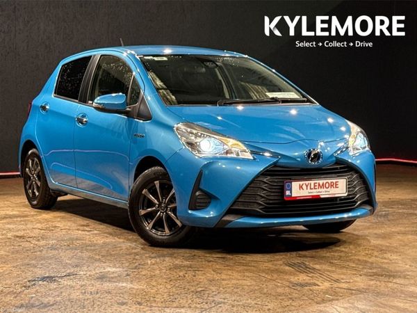 Toyota Vitz Hatchback, Petrol Hybrid, 2018, Blue