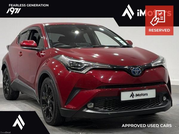 Toyota C-HR SUV, Petrol Hybrid, 2019, Red