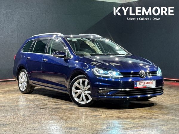 Volkswagen Golf Estate, Petrol, 2020, Blue