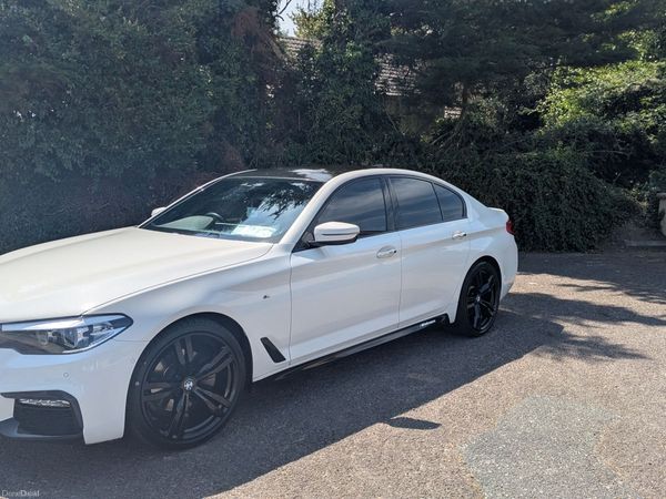 BMW 5-Series Saloon, Diesel, 2018, White