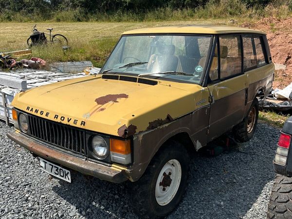 Land Rover Range Rover SUV, Petrol, 1971, Yellow